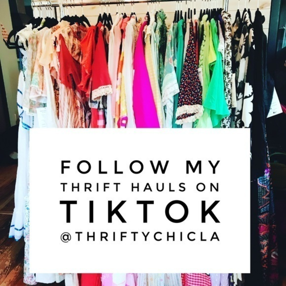 Follow me‎ on TikTok @thrifychicla!